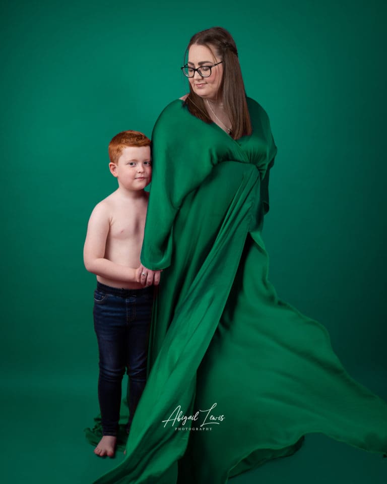 mother and son photography